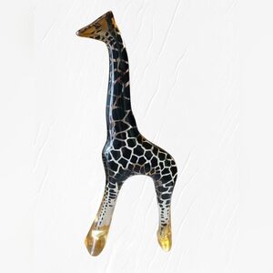Vintage Lucite Giraffe.